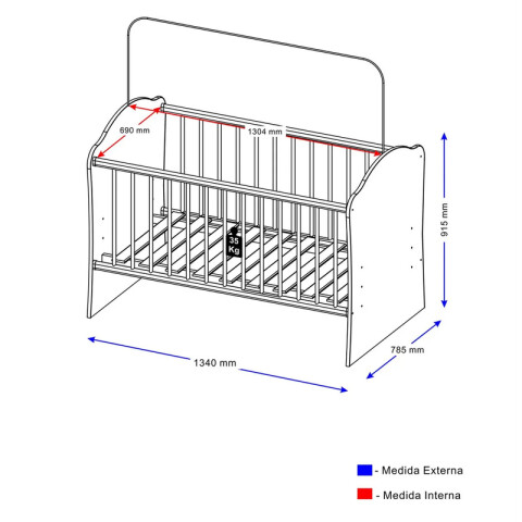 Cuna Bebé Berco Blanca - 3 Alturas + Soporte Mosquitero y Barandas No Tóxicas Cuna Bebé Berco Blanca - 3 Alturas + Soporte Mosquitero y Barandas No Tóxicas