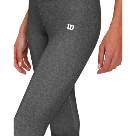 Calza Deportiva para Mujer Wilson Jaspeada Negra Negra