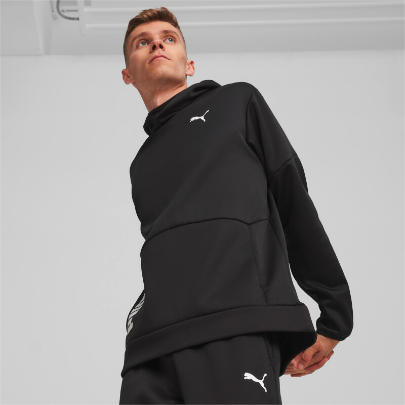 TRAIN ALL DAY POWER FLEECE Negro