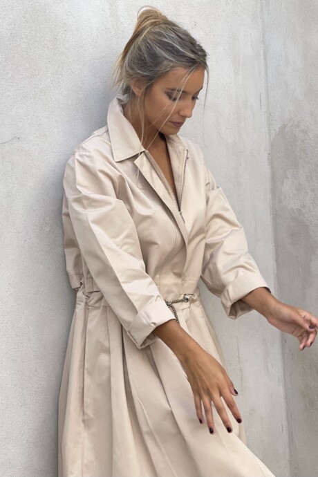 TRENCH MALABO BEIGE