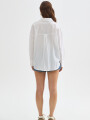 Camisa Tunnis Marfil / Off White
