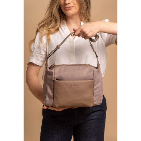 Bandolera Crocus Topo