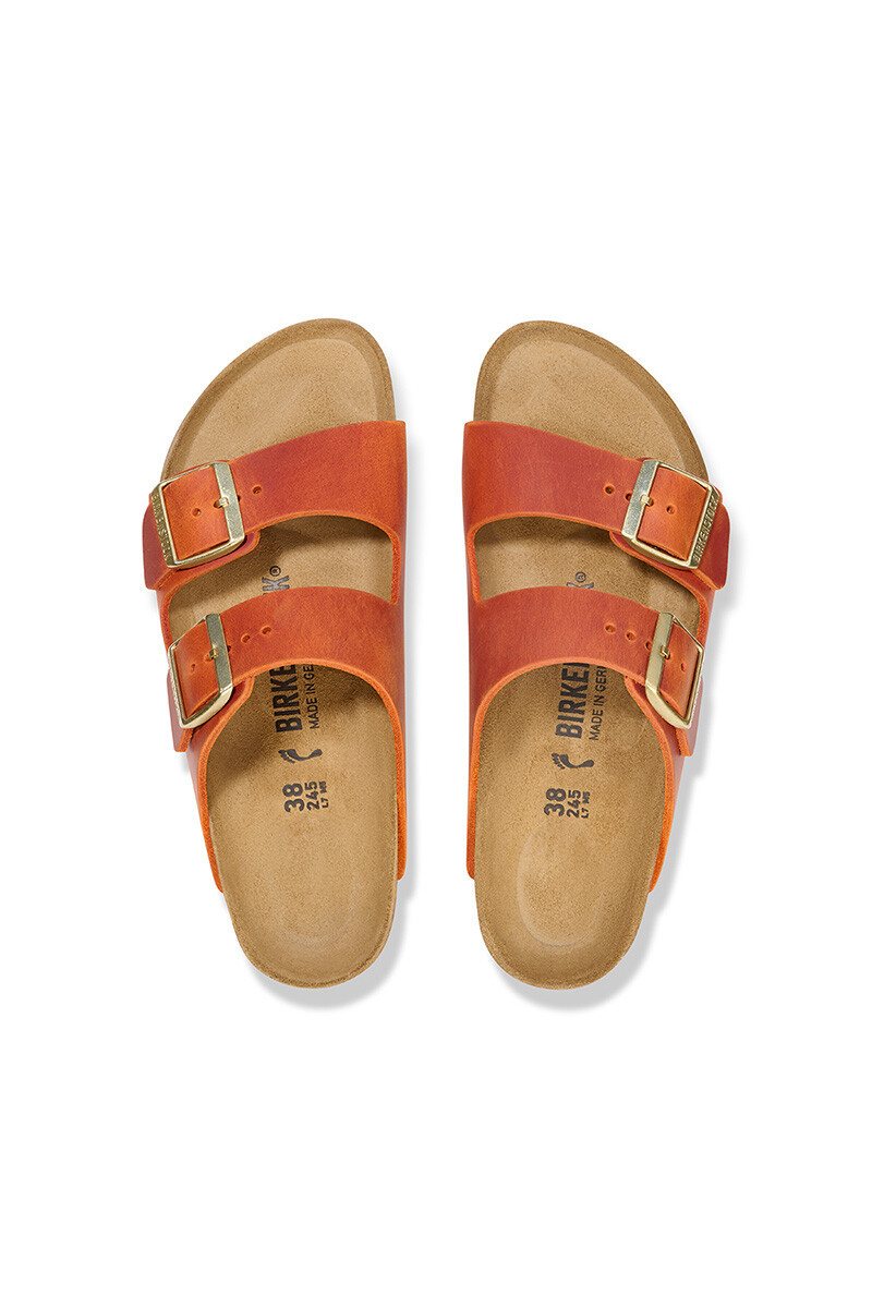 Sandalia Arizona Leoi Burnt Orange Naranja
