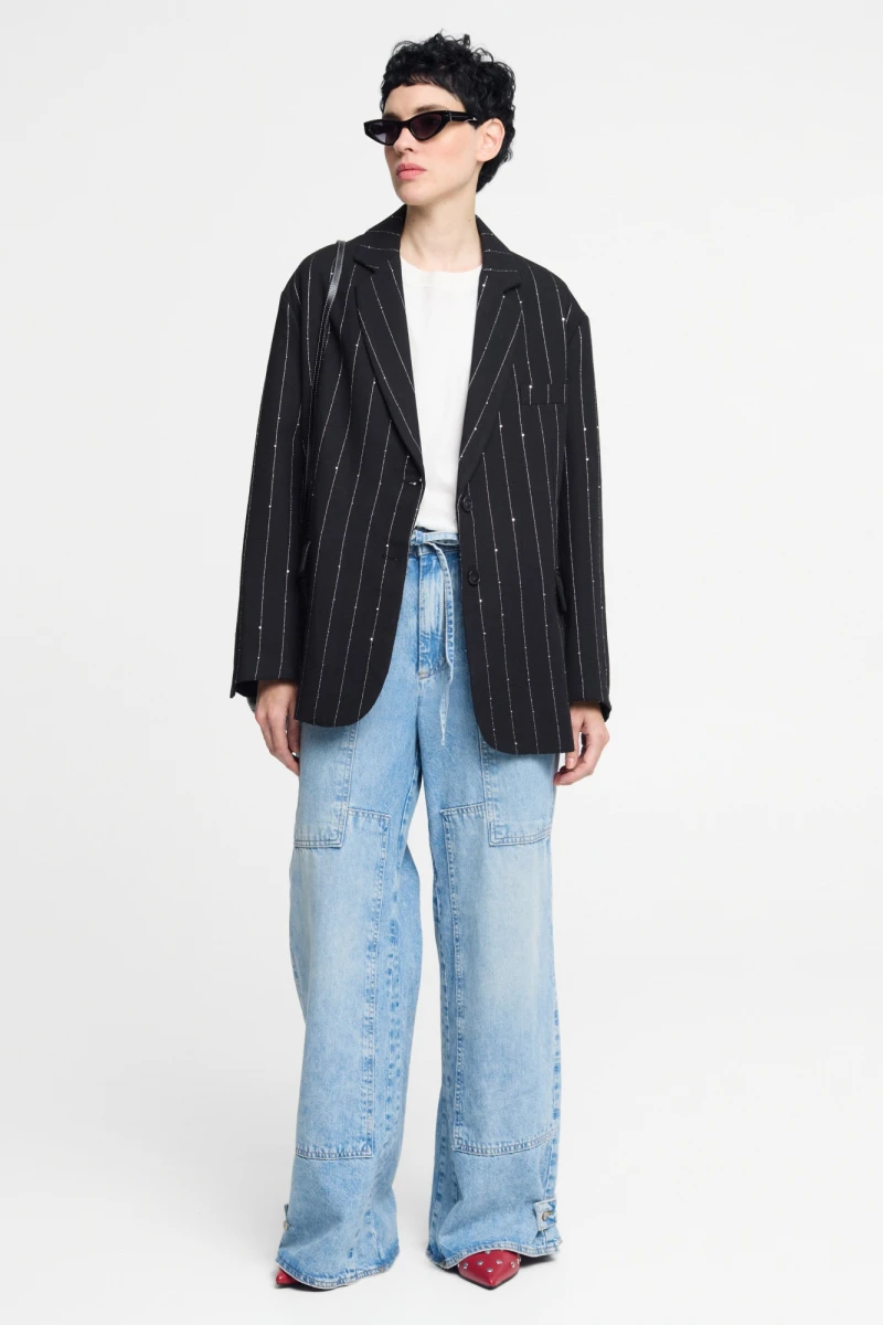 CHAQUETA Negro