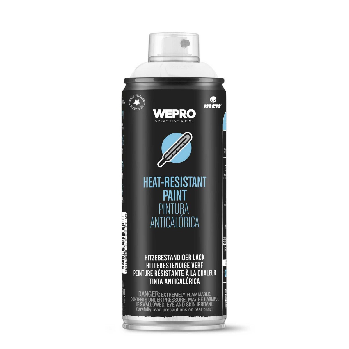 MTN INDUSTRIAL RESISTENTE CALOR PLATA 400ML 