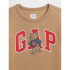 V-FA LOGO CREW CAMEL HAIR