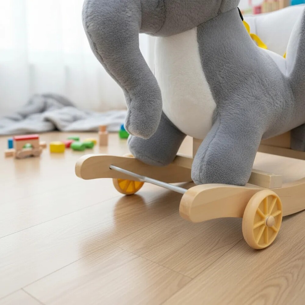 Balancin Mecedor buggy 2 en 1 animales elefante