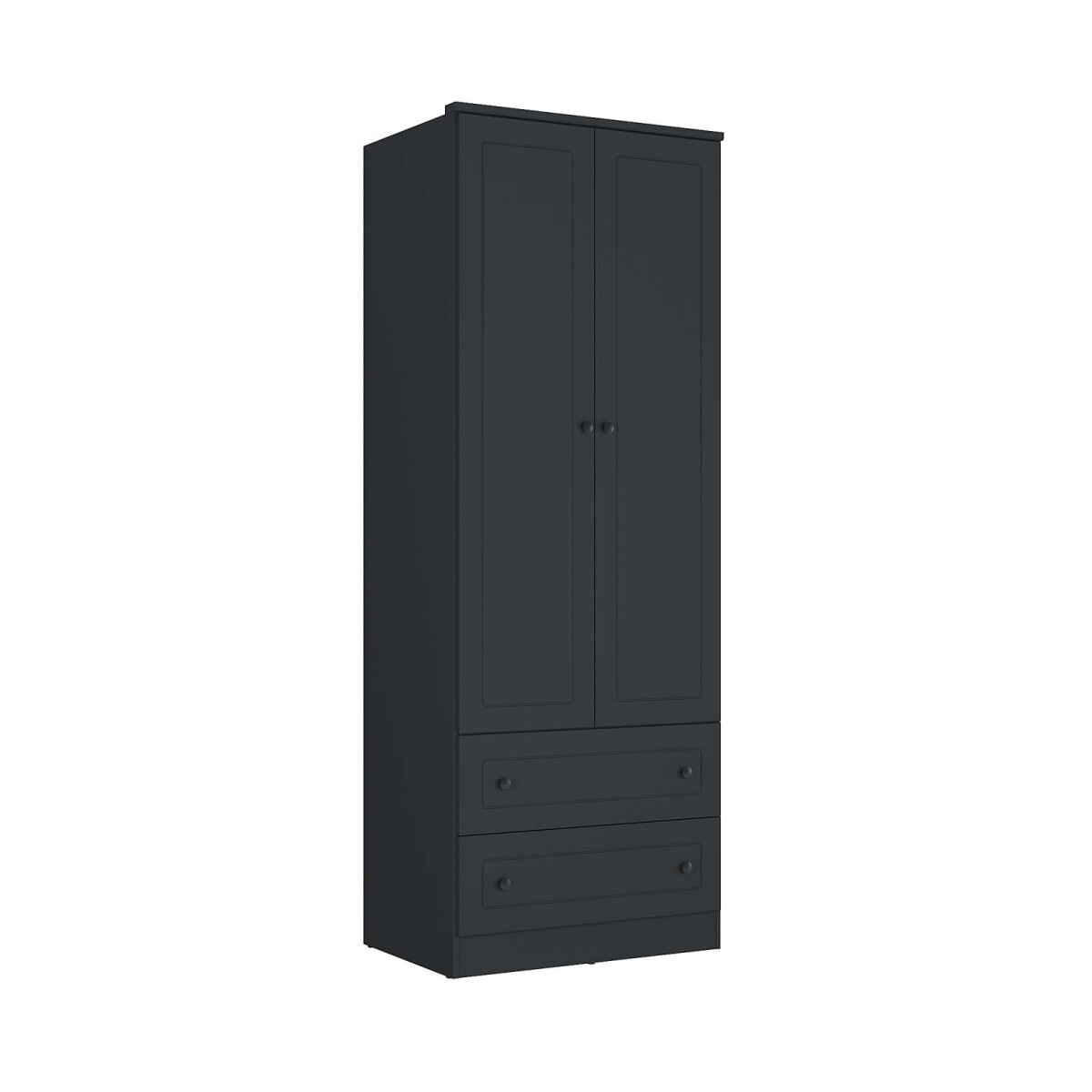 PLACARD - 2 PUERTAS MDF GRIS AMERICANO PLUS 