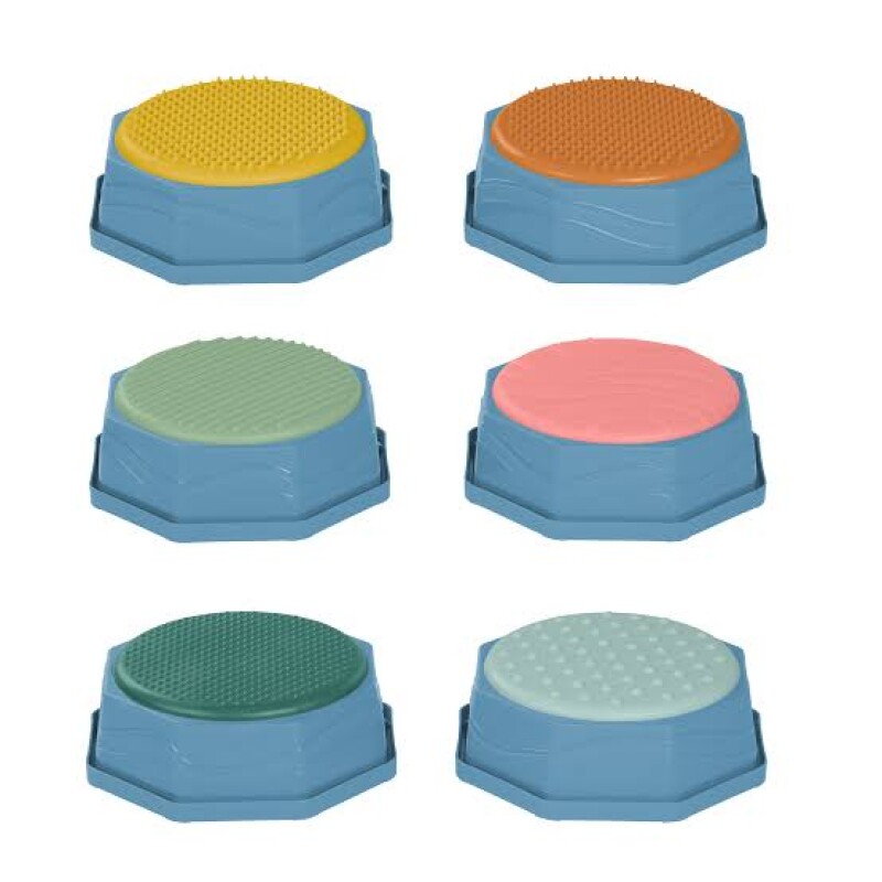 Juego de equilibrio y salto para ninos - Piedras sensoriales 3+ Juego de equilibrio y salto para ninos - Piedras sensoriales 3+