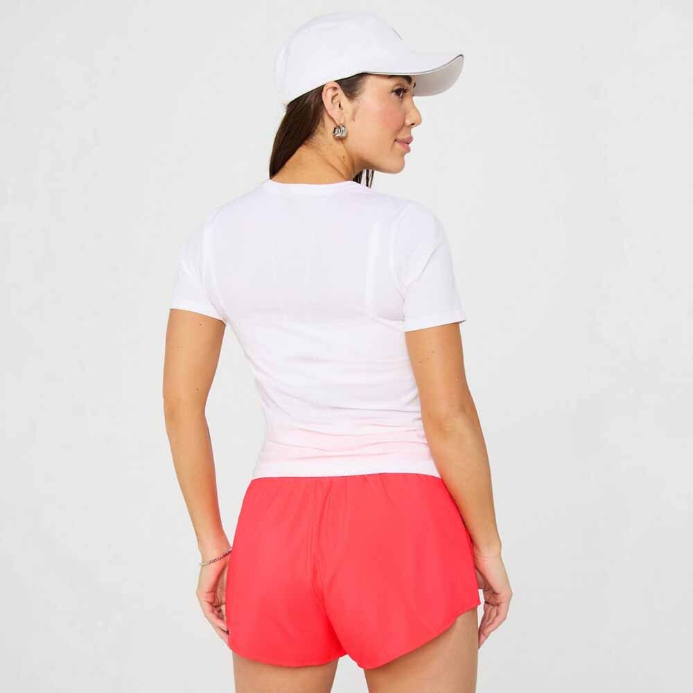 Top Feather Tech+ Short-Sleeve Mujer Classic White