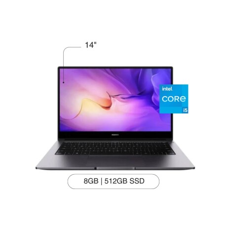 Notebook Huawei Matebook D14 14' FHD 512GB / 8GB I5-10210U W10 Gray Notebook Huawei Matebook D14 14' FHD 512GB / 8GB I5-10210U W10 Gray