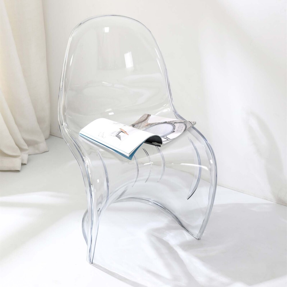 SILLA DE COMEDOR POLICARBONATO TRANSPARENTE PANTON