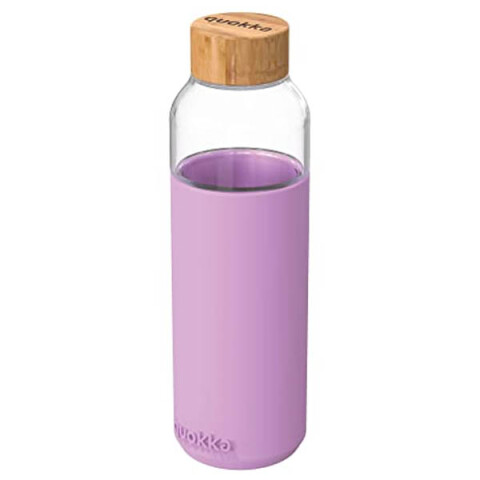 Botella de Vidrio Quokka Flow Color Violeta
