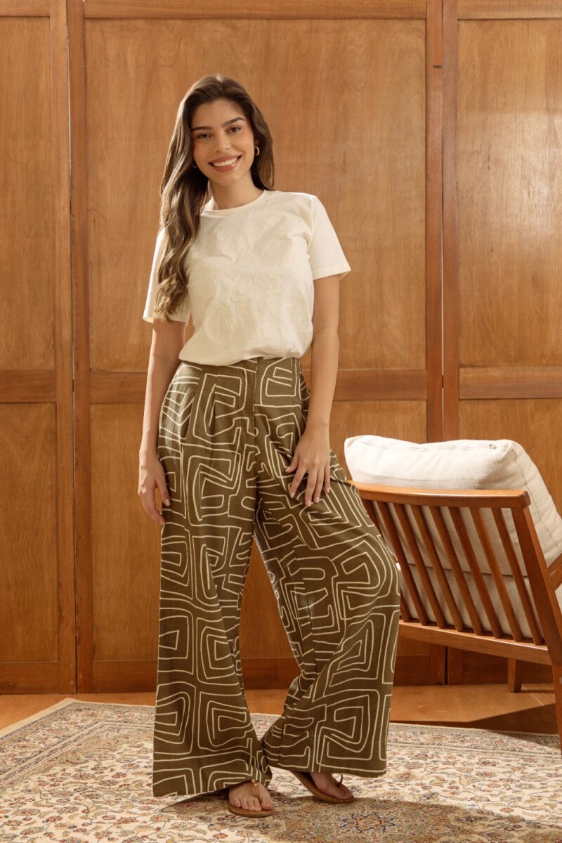 Palazzo Estampado. Palazzo Estampado.