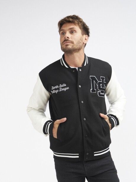 CAMPERA BOMBER GIBSON NEGRO