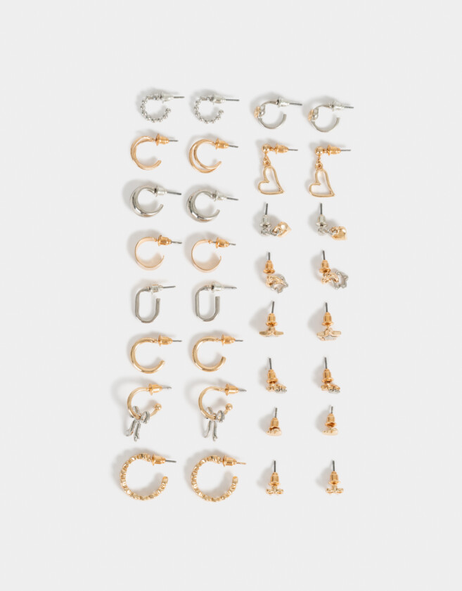 Aros Sets Mix plating Sets De Aros Mix Plating - Combinacion Bicolor