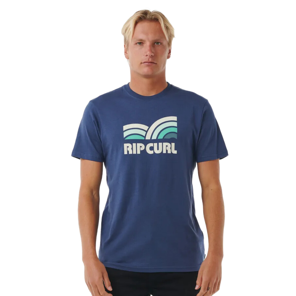 Remera Rip Curl Surf Revival Capture Tee - Azul 