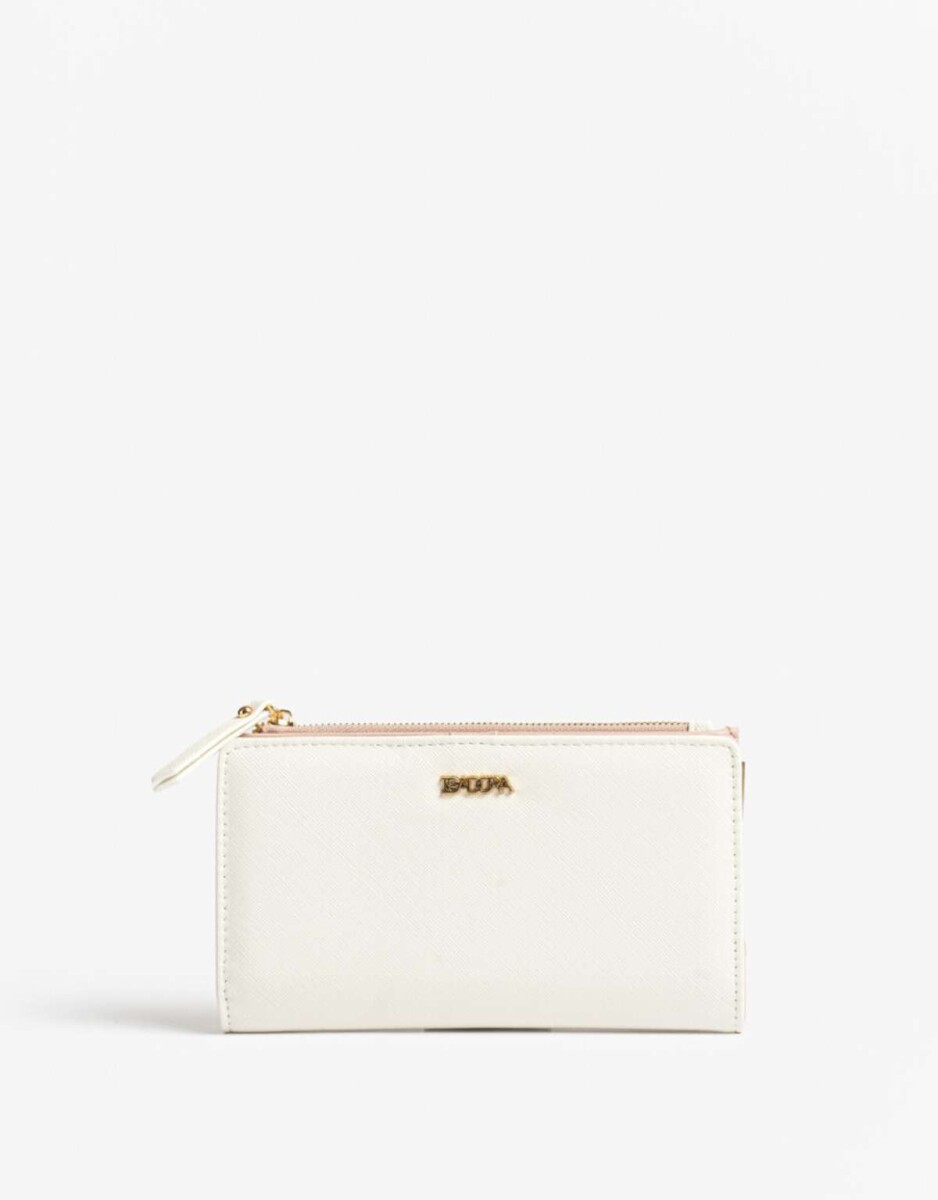 Billetera Fichero Special Price - Blanco Crudo 