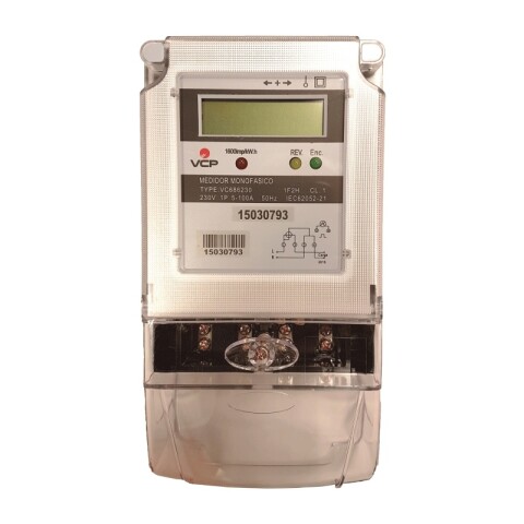 MEDIDOR DIGITAL MONOFASICO 1P 230V 5-100A LCD MEDIDOR DIGITAL MONOFASICO 1P 230V 5-100A LCD
