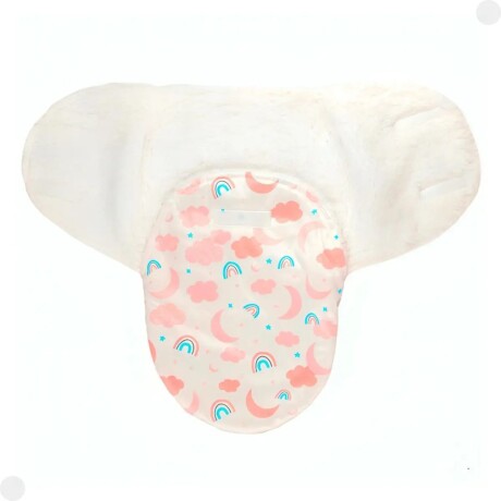 Saco de dormir-swaddle Super soft Arcoiris rosa
