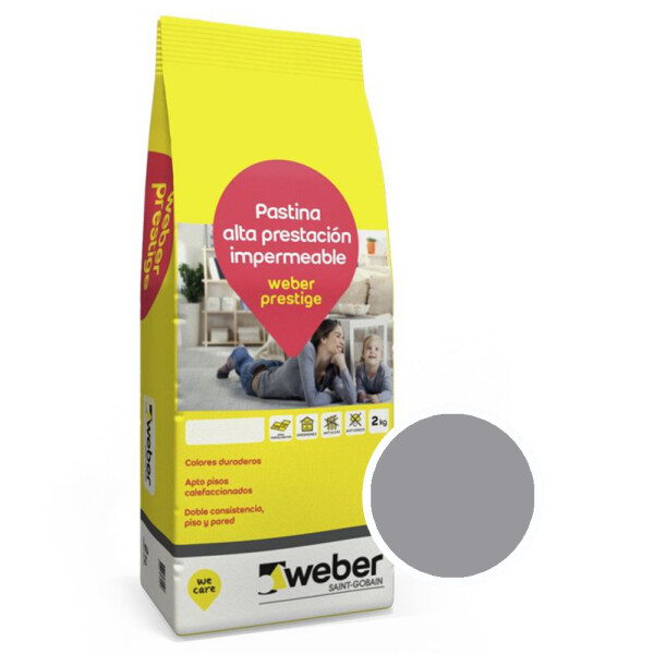 PASTINA WEBER PRESTIGE PLATA X 2 KG Pastina Weber Prestige Plata X 2 Kg
