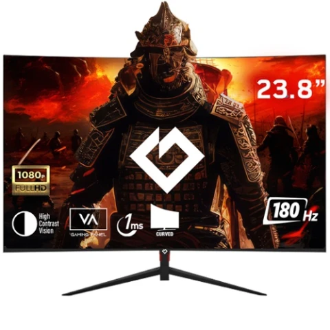 Monitor Gravity 23.8" Gamer Curvo CZ238 FHD 180HZ HDMI-VGA Monitor Gravity 23.8" Gamer Curvo CZ238 FHD 180HZ HDMI-VGA