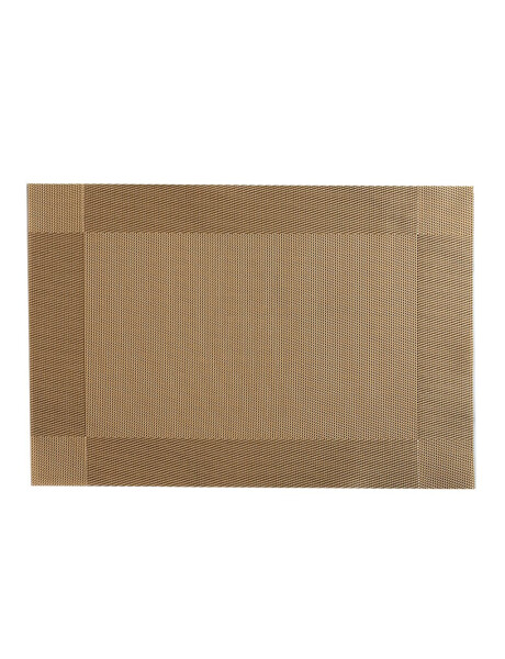 INDIVIDUAL PVC RECUADRO 45x30CM DORADO INDIVIDUAL PVC RECUADRO 45x30CM DORADO