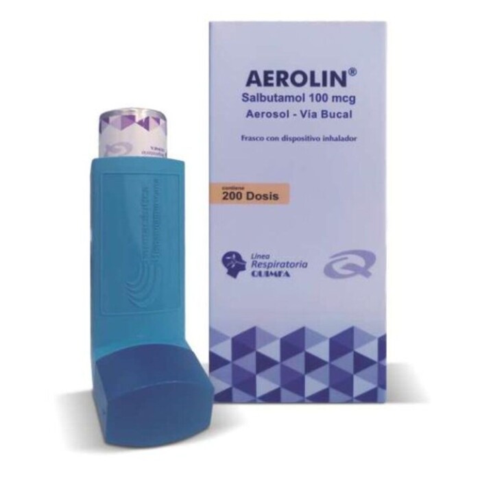 AEROLIN INHAL. FR. X 200 DOSIS única