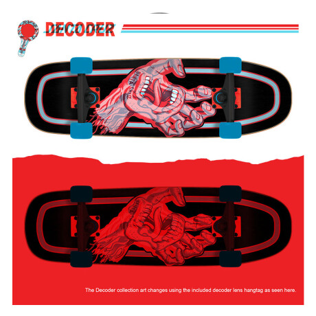 Skate Cruzer Santa Cruz Decodificador Roskopp 9.5" x 32.26" Skate Cruzer Santa Cruz Decodificador Roskopp 9.5" x 32.26"