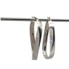 Caravanas Aros torneados- Plata 925 - Sin piedra- CA4145 sinpiedra
