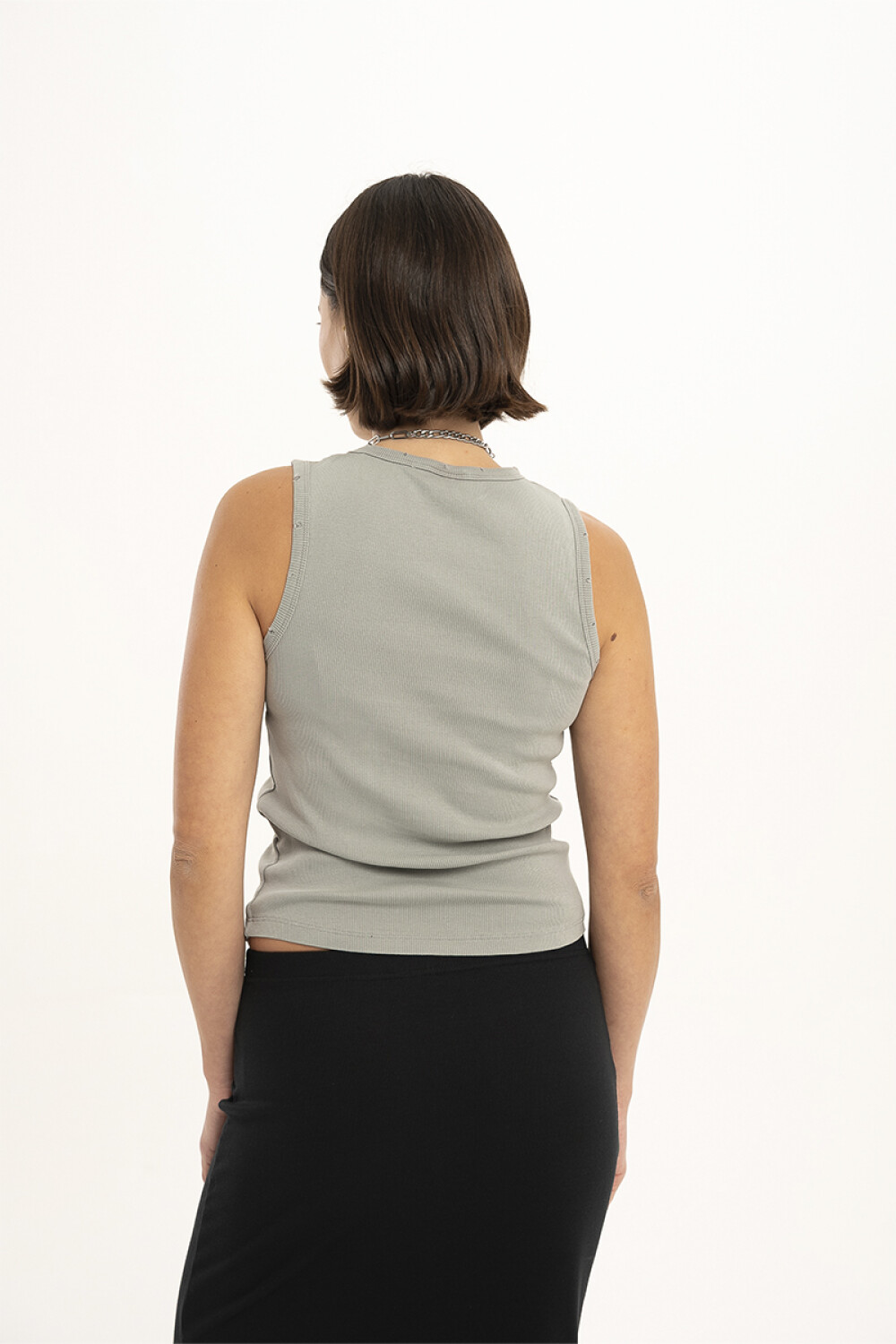 Musculosa Pulau Btfly Tank Top Gris