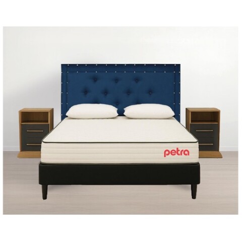 Conjunto Dormitorio Levane14 + Respaldo + Box + Mesas De Luz Conjunto Dormitorio Levane14 + Respaldo + Box + Mesas De Luz