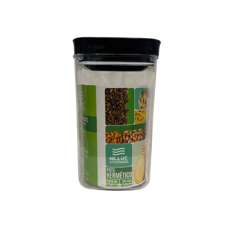 POTE HERMETICO CUADRADO 1,2 LITROS POTE HERMETICO CUADRADO 1,2 LITROS