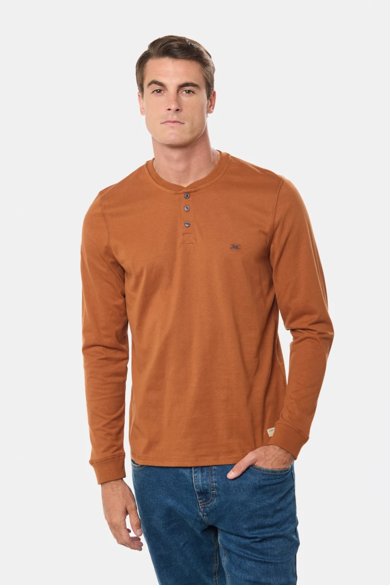REMERA LISA - Terracota 