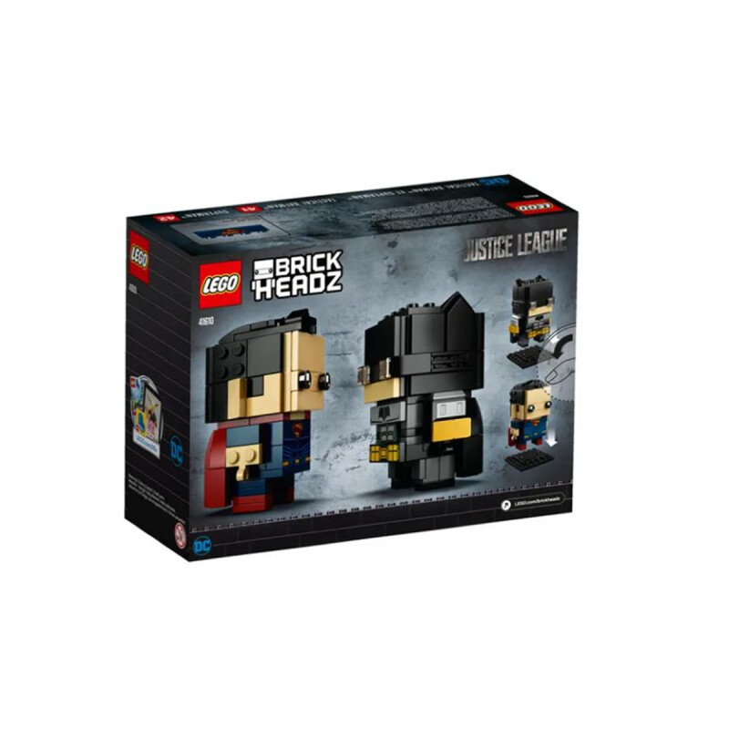 LEGO BRICK HEADS Tactical Batman™ & Superman™ 41610 LEGO BRICK HEADS Tactical Batman™ & Superman™ 41610
