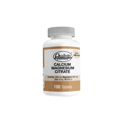 Calcium + Magnesium + Citrate Qualivits Calcium-magnesium-citrate Qual