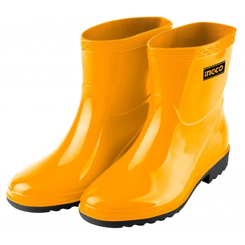 BOTA LLUVIA CORTA AMARILLA TALLE 42 SSH102L.42 INGCO BOTA LLUVIA CORTA AMARILLA TALLE 42 SSH102L.42 INGCO