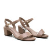 Sandalias Beira Rio Taco Medio Ancho de Mujer - 8246.1176-95 Tan