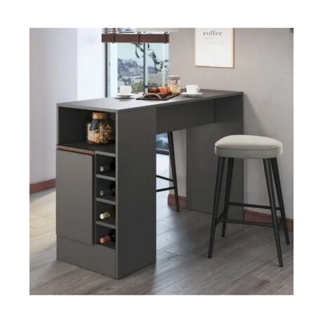 MESA COMPLEMENTO GOURMET CON PUERTA Y ESTANTE. ARTECAS NEGRA MESA COMPLEMENTO GOURMET CON PUERTA Y ESTANTE. ARTECAS NEGRA