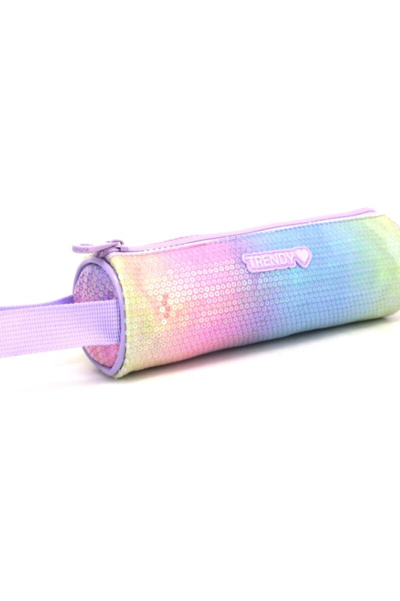 Cartuchera multicolor Lila