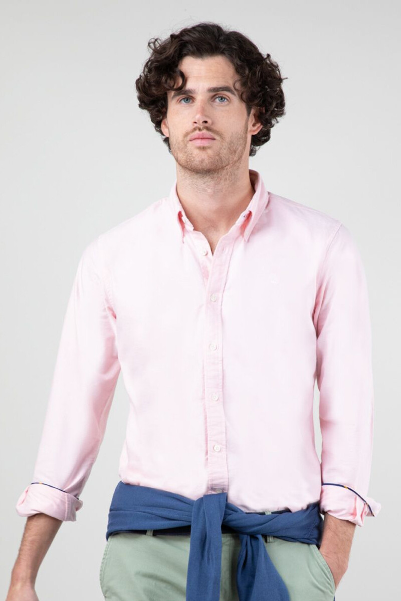 Camisa Oxford Rosada