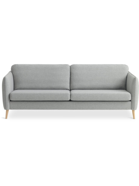 Sofá AAARHUS 3 cuerpos tela gris claro Sofá AAARHUS 3 cuerpos tela gris claro