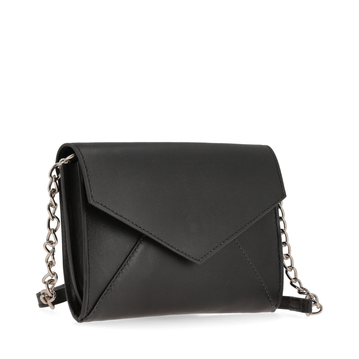 CARTERAS CUERO - VENET TOPPU - NEGRO 