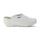 Zueco Country de Mujer Calado Cuero Blanco