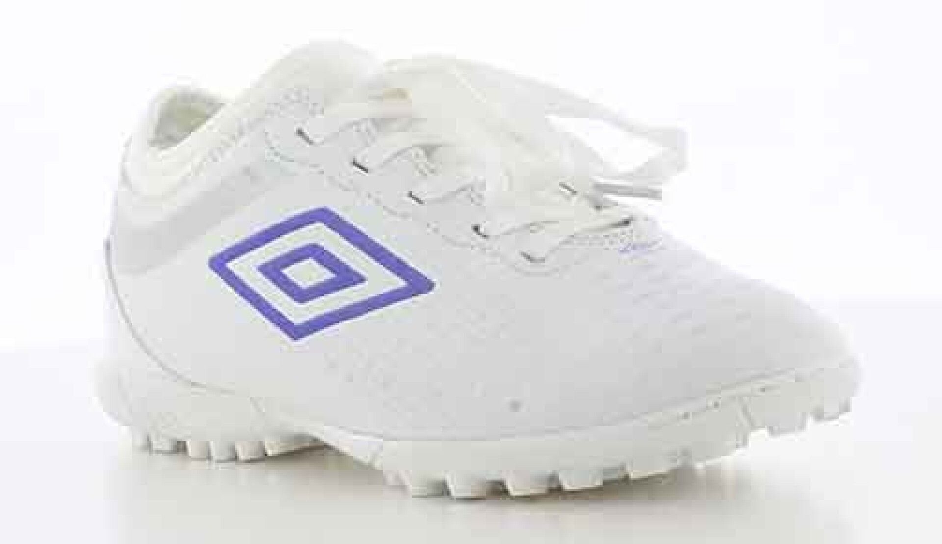 Championes de Fútbol 5 Infantiles Umbro Velocita - Blanco - Violeta 