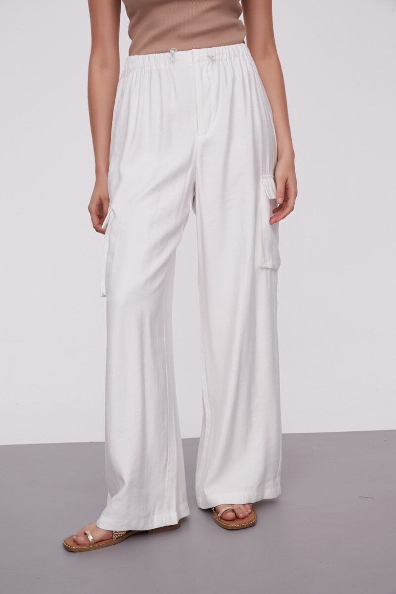 Pantalon Clamie - Blanco 