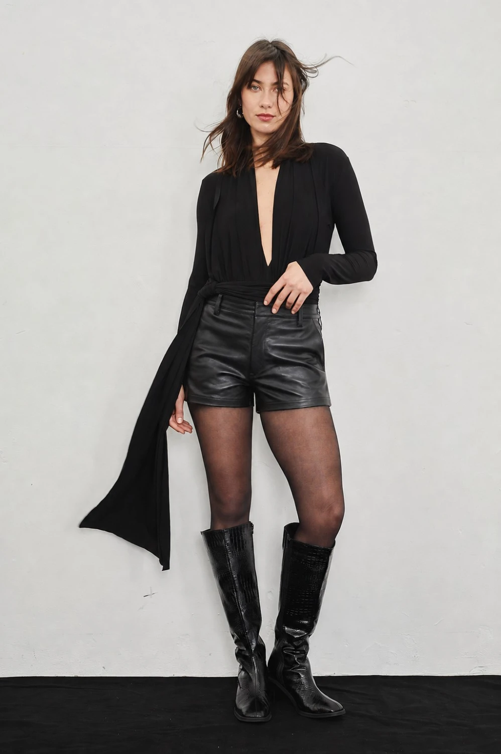 Short Leather Ocaso