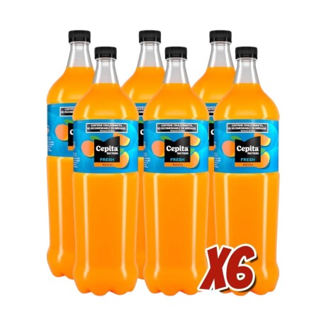 Funda X6 Unidades Cepita Fresh Naranja 1.5L 001