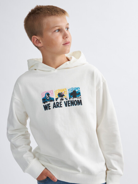 Hoodie deportivo Crudo Marvel