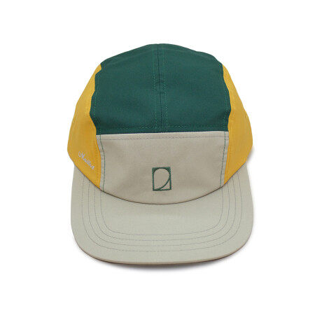 Gorro Martha Limay 5 Panel Hat I Verde - Amarillo
